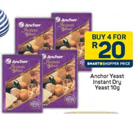 Anchor Yeast Instant Dry Yeast 10g