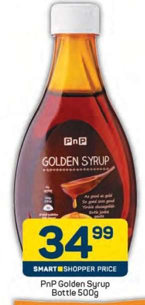 PnP Golden Syrup Bottle 500g