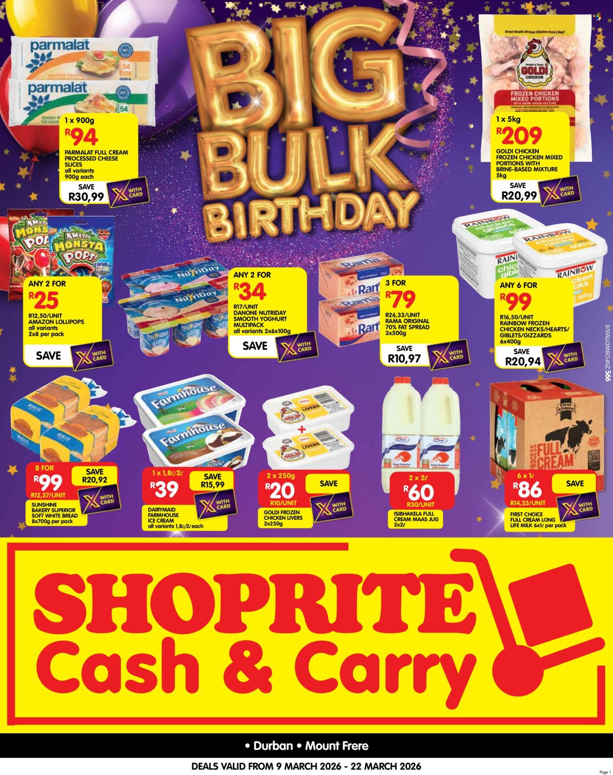 Shoprite specials - 09/03/2026 - 22/03/2026. Page 1