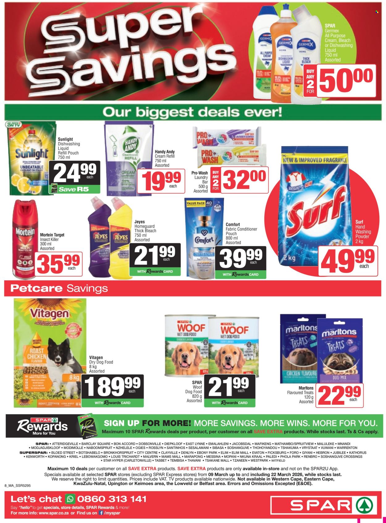 SPAR specials - 09/03/2026 - 22/03/2026. Page 8