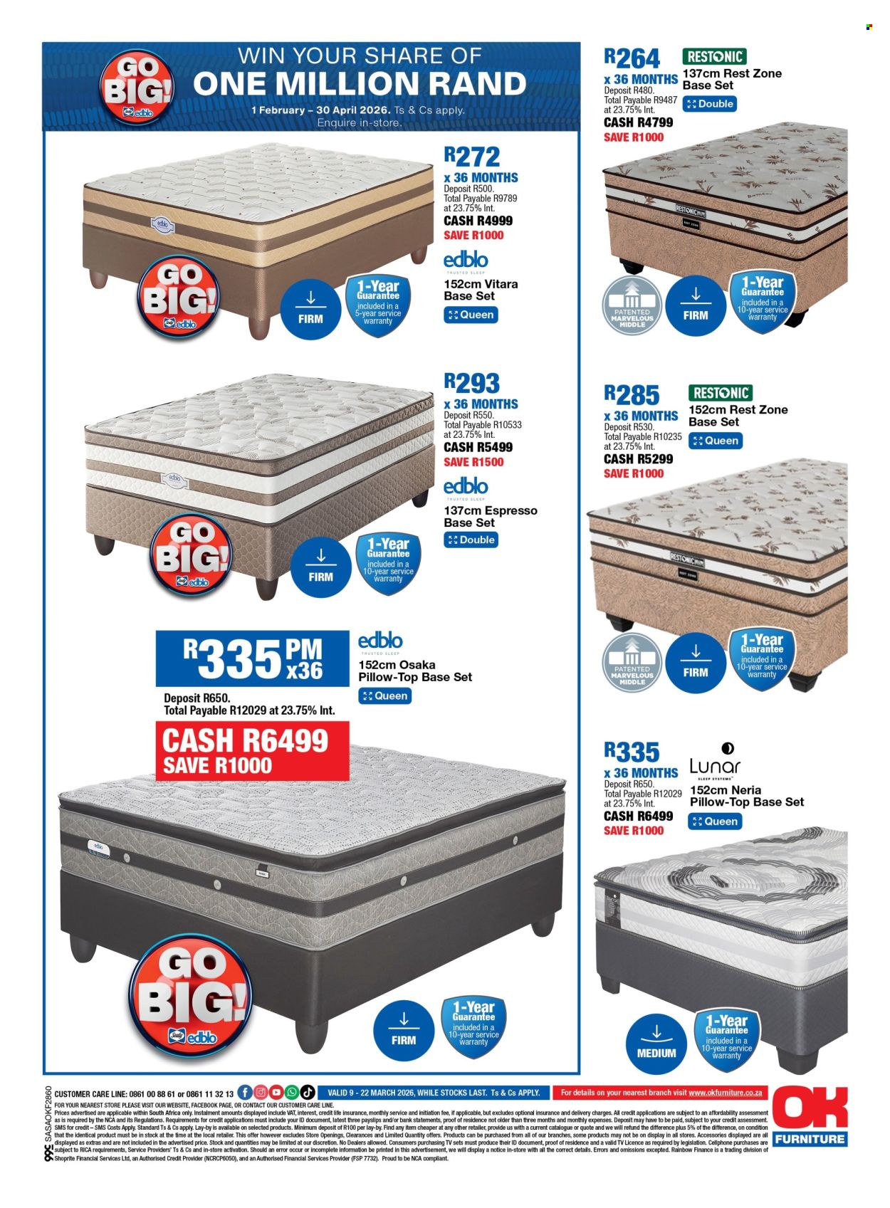 OK Furniture specials - 09/03/2026 - 22/03/2026. Page 12