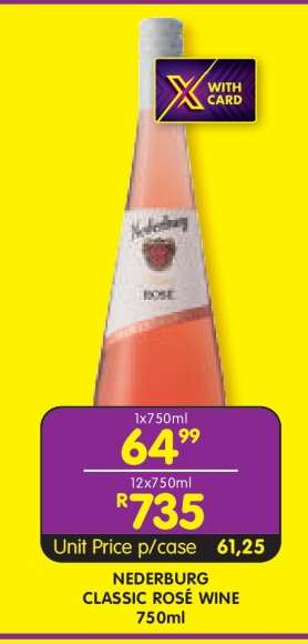 Nederburg Classic Rosé Wine 750ml