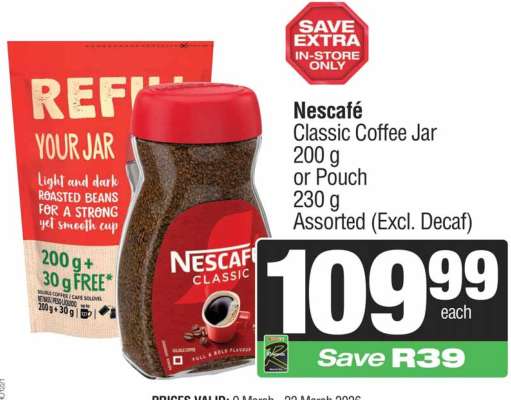 Nescafé Classic Coffee Jar