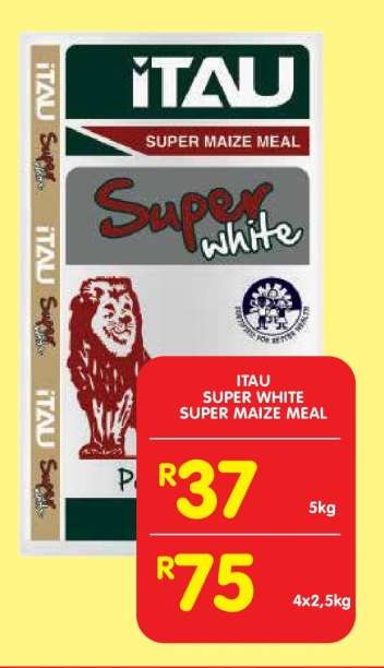 ITAU Super White Super Maize Meal