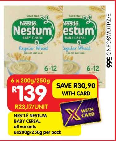 Nestlé Nestum Baby Cereal