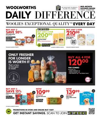 Woolworths catalogue  - 09/03/2026 - 22/03/2026.