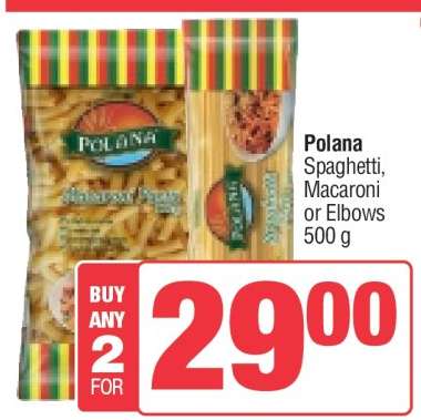 Polana Spaghetti, Macaroni or Elbows