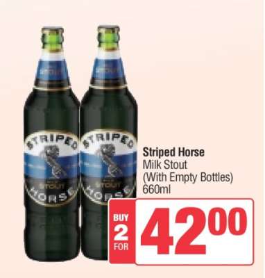 Striped Horse Milk Stout