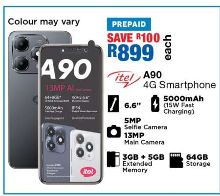 itel A90 4G Smartphone