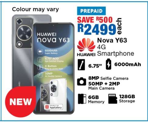 Huawei Nova Y63