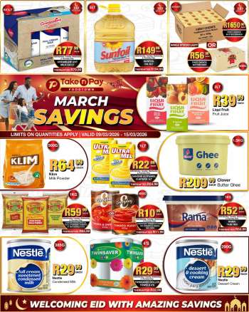 Take n Pay catalogue  - 09/03/2026 - 15/03/2026.