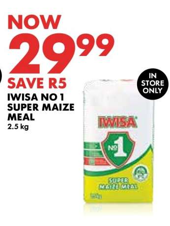 IWISA No. 1 Super Maize Meal