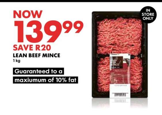 Lean Beef Mince