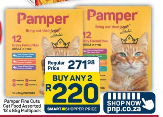 Pamper Fine Cuts Cat Food Assorted