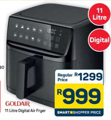 Goldair 11 Litre Digital Air Fryer