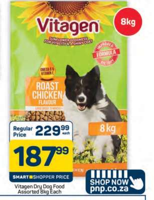 Vitagen Dry Dog Food Assorted 8kg