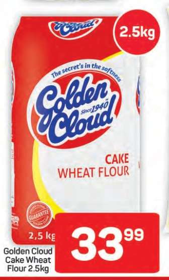 Golden Cloud Cake
Wheat Flour 2.5kg