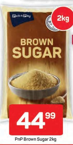 PnP Brown Sugar 2kg