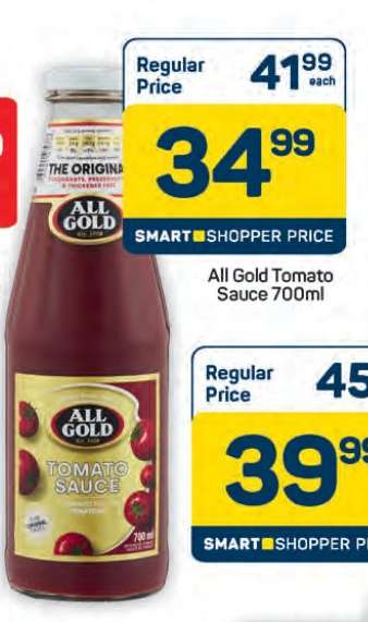 All Gold Tomato Sauce-700ml
