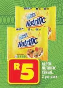 Alpen Nutrific Cereal
