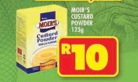 MOIR'S CUSTARD POWDER 125g