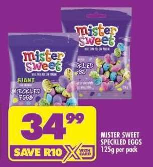 Mister Sweet Speckled Eggs