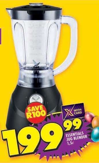 ESSENTIALS JUG BLENDER 1.5ℓ