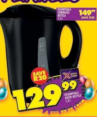 ESSENTIALS AUTO KETTLE 1.7ℓ