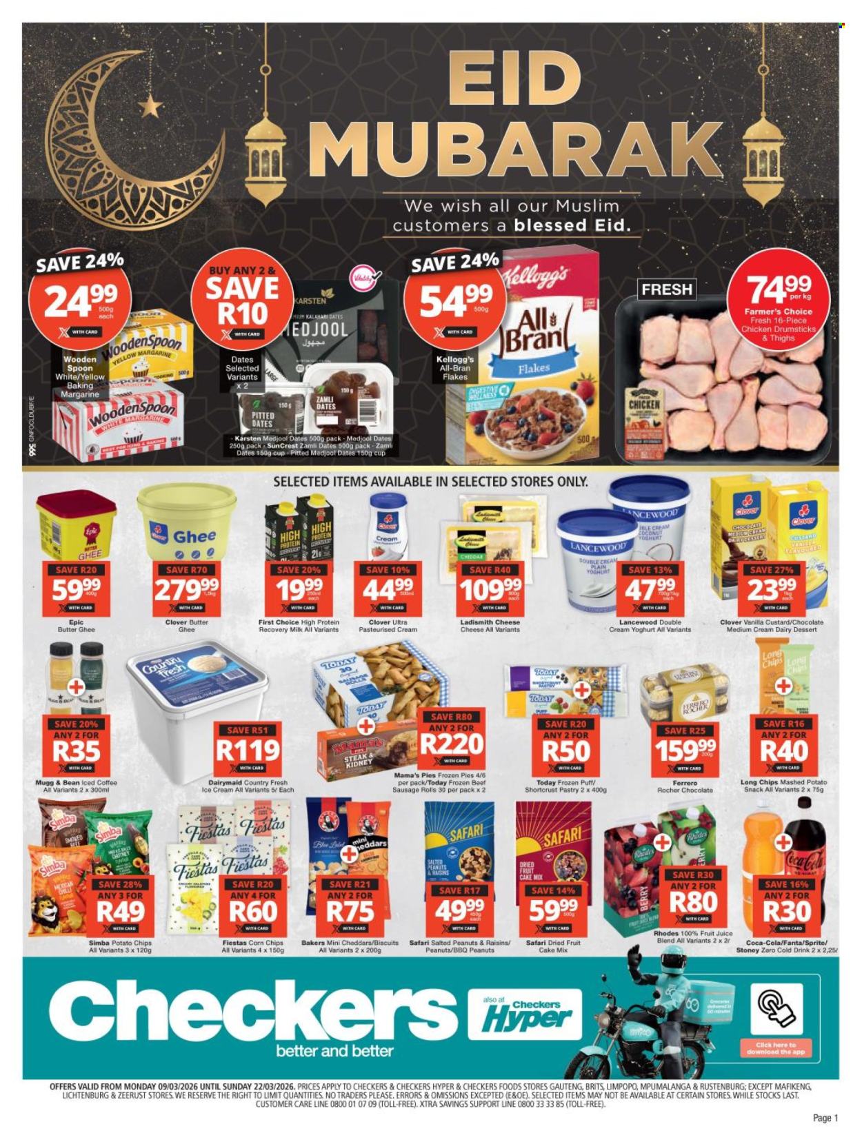 Checkers specials - 09/03/2026 - 22/03/2026. Page 1