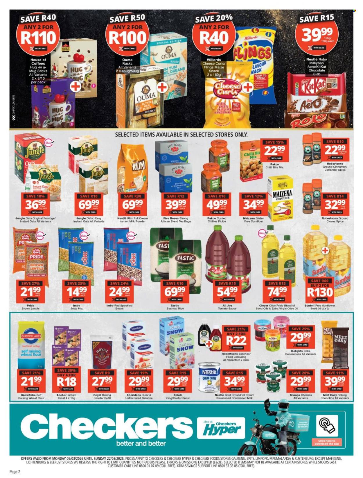 Checkers specials - 09/03/2026 - 22/03/2026. Page 2