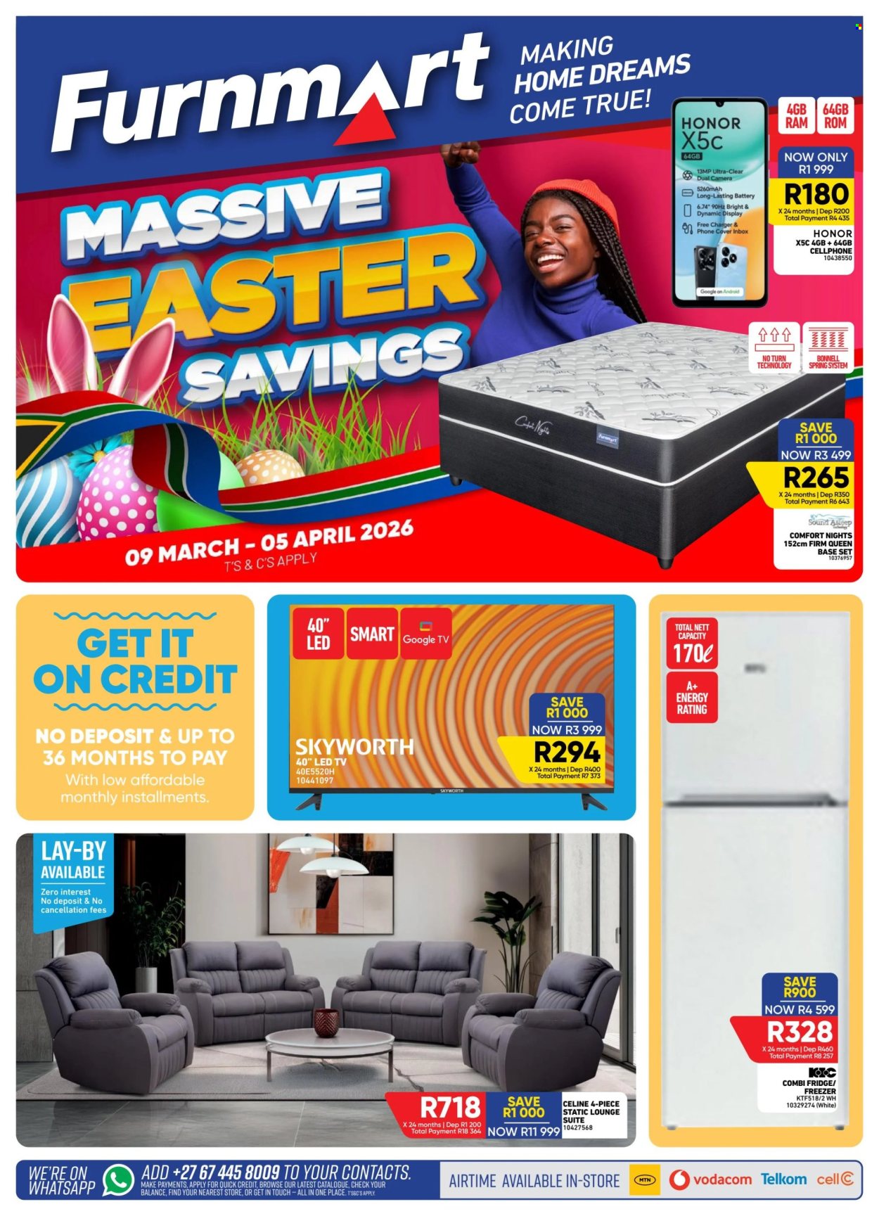 Furnmart specials - 09/03/2026 - 05/04/2026. Page 1