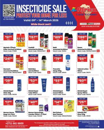Africa Cash & Carry catalogue  - 09/03/2026 - 14/03/2026.