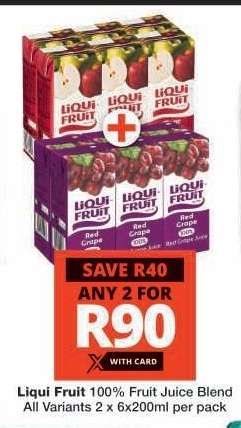 Liqui Fruit 100 % Fruit Juice Blend