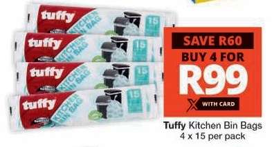 Tuffy Kitchen Bin Bags