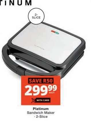 Platinum Sandwich Maker