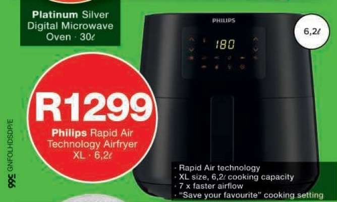 Philips Rapid Air Technology Airfryer XL