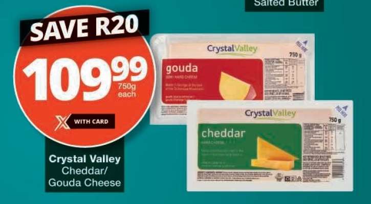 Crystal Valley Cheddar/Gouda Cheese