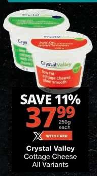 Crystal Valley Cottage Cheese