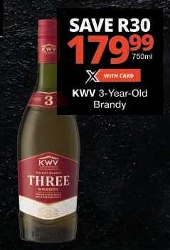 KWV 3-Year-Old Brandy