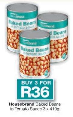 Housebrand Baked Beans in Tomato Sauce