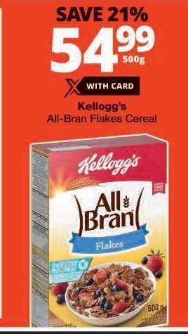 Kellogg's All Bran Flakes Cereal
