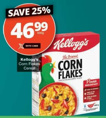 Kellogg's Corn Flakes Cereal