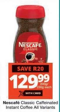 Nescafé Classic Caffeinated Instant Coffee