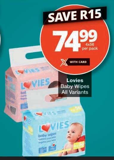 LOVIES BABY WIPES
