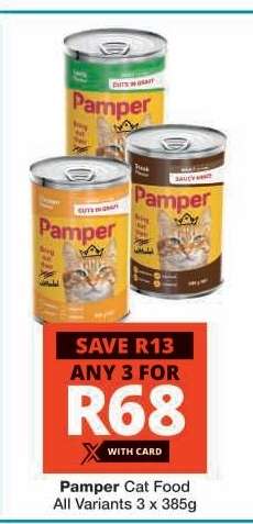 Pamper Cat Food