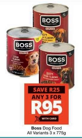 BOSS DOG FOOD