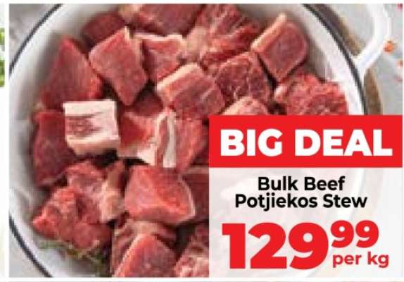 Bulk Beef Potjiekos Stew