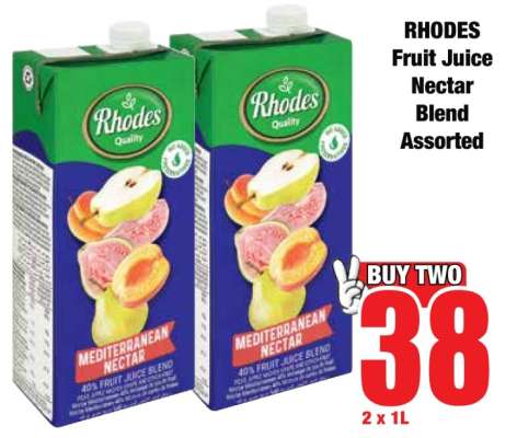 RHODES Fruit Juice Nectar Blend Assorted