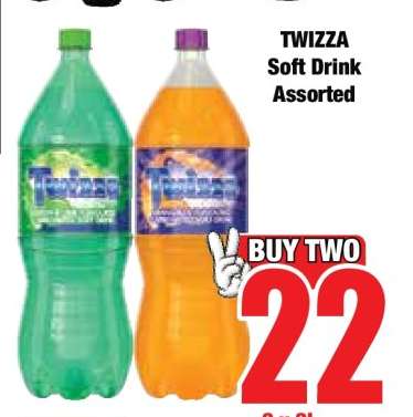 TWIZZA Soft Drink Assorted