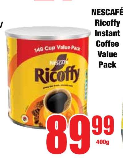 NESCAFÉ Ricoffy Instant Coffee Value Pack